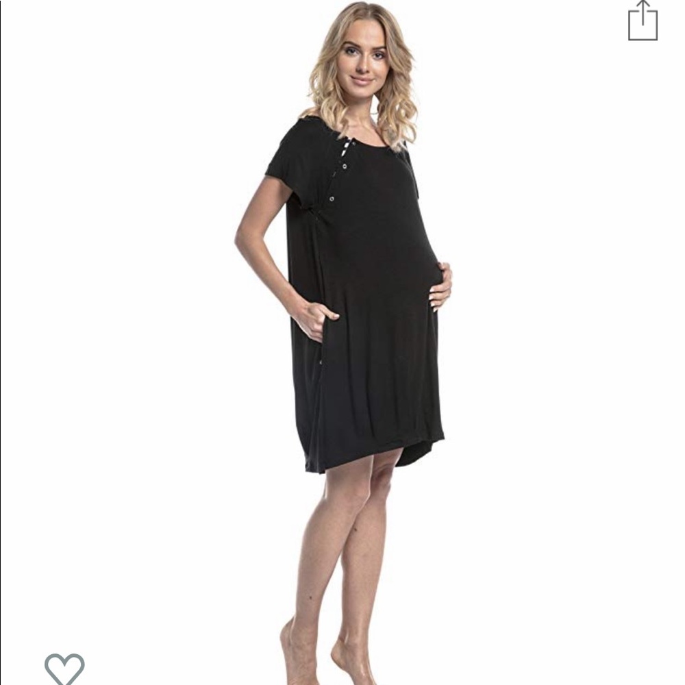 Labor delivery hospital gown